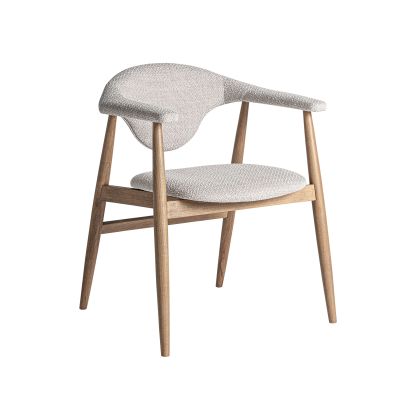 Silla color gris nórdico moderno
