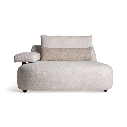 Módulo sofá esquinero Color beige jaspeado