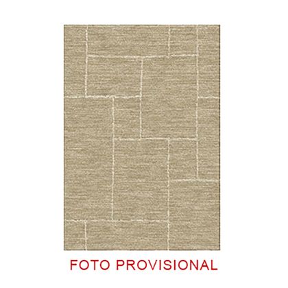 Rectangular Decorated Fabric Rug Camel, 290 Cm