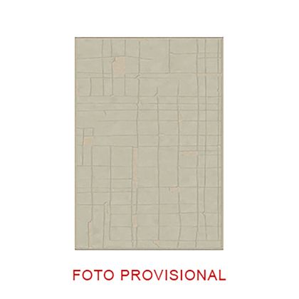 Ivana Rectangular Beige Fabric Rug, 200 Cm