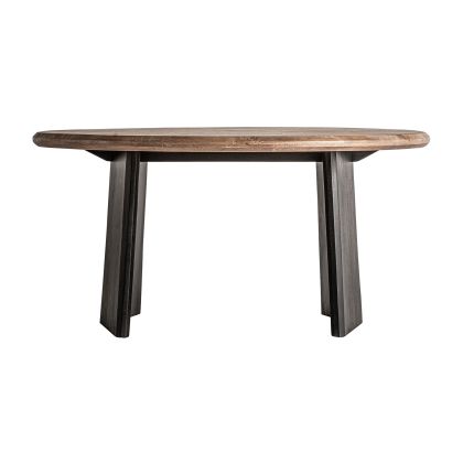 Ardoix Brown Wood Dining Table, 150 Ø