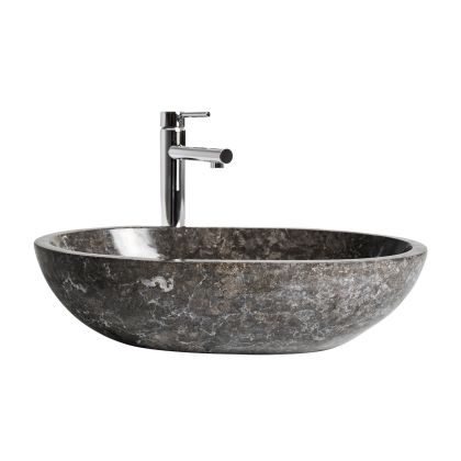 LAVABO CARES Mármol Gris, 60 Cm