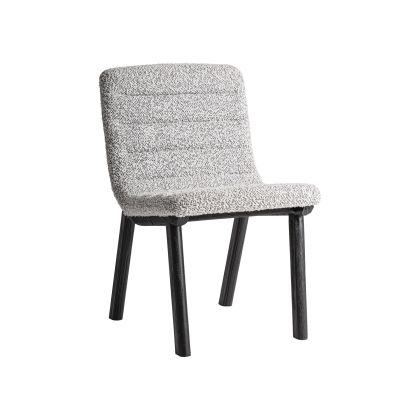 SILLA JACQUARD sin brazos
