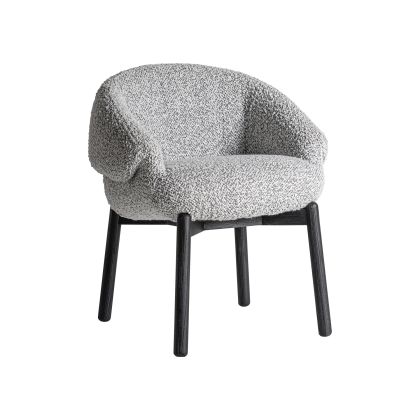 SILLA JACQUARD gris jaspeado
