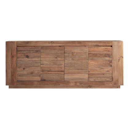 Aparador TRUEL Madera Reciclada Marrón, 210 cm