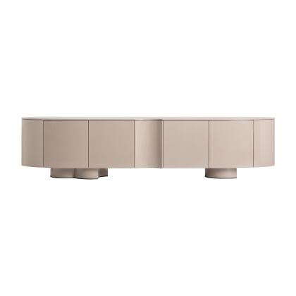 Mueble TV SINGEN 4 Puertas Madera Crema, 220 cm