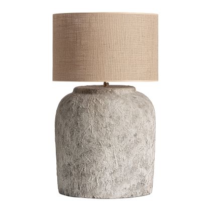 Lámpara Sobremesa Hoscheid Terracota Beige, 75 Cm Lámpara Sobremesa Hoscheid Terracota Beige, 75 Cm