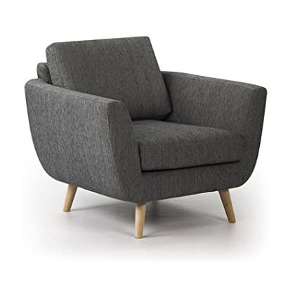 Sillón Sun Tejido Gris Madera Salón