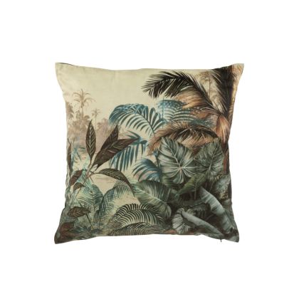 Cojín Tejido Multicolor Estampado Jungla 