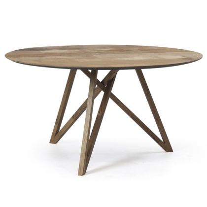 Mesa Comedor Vintage Madera Teka