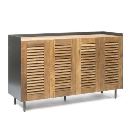 Aparador Moderno Mallorquina Puertas Plegables, 140 Cm