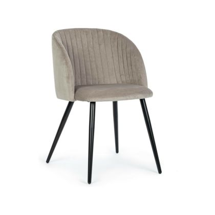 Silla Queen Moderna Color Visón