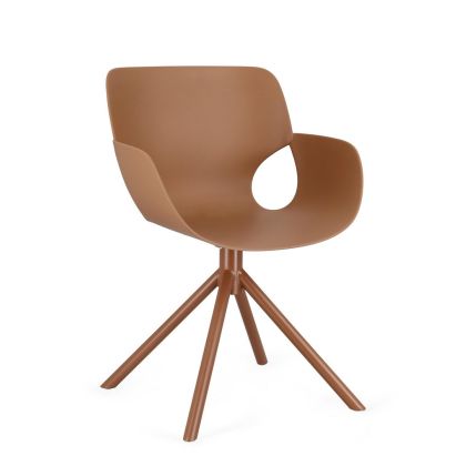 Cadeira Caramel Aço Pernas Aranha, 57 cm