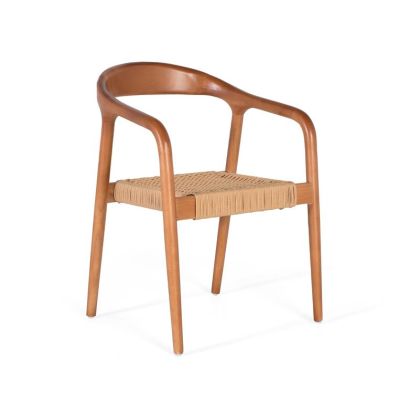 Silla tropical tonos marrón