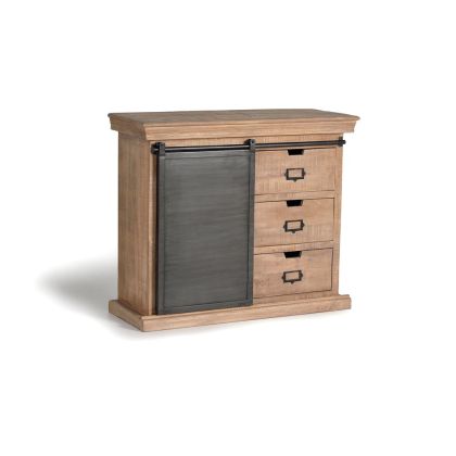 Còmoda Mango Metal  1 puerta Metal, 100 Cm