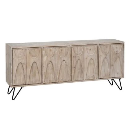 Mueble Aparador Vintage Madera Pino, 200 Cm