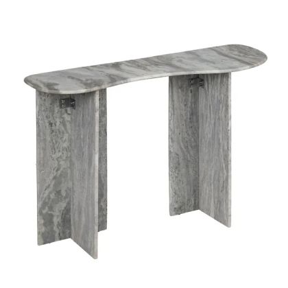 Consola mármol gris