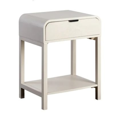 Light Grey Side Table 48 X 35.50 X 61 Cm