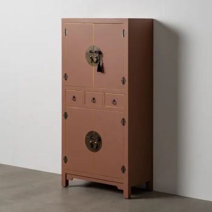 Armario oriental moka 4 puertas