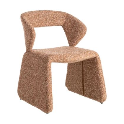 Sillón de Diseño Tejido Naranja Jaspeado 59 X 63 X 81 Cm