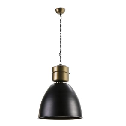 Ceiling Lamp 46x46x54 Gold/Black Metal