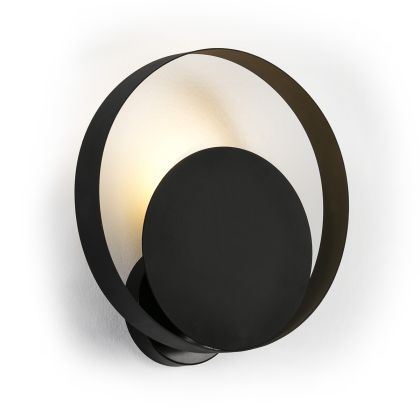 Wall lamp 30x11x31 Black Metal