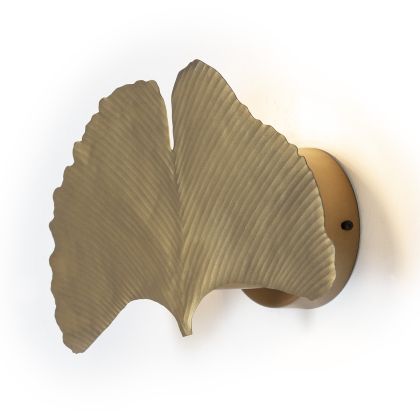 Wall Lamp 30x14x18 Golden Metal