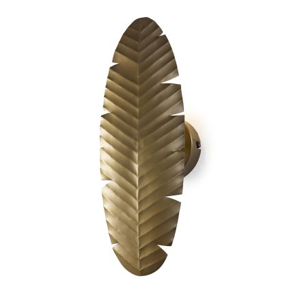 Gold Metal Wall Lamp 15x14x40
