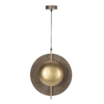 Ceiling Lamp 41x11x48 Metal -- Gold