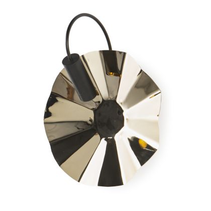 Wall Lamp 40x24x52 Gold/Black Metal