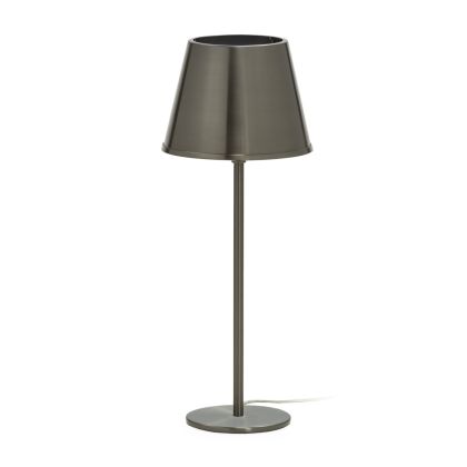 Table Lamp 13x13x39 Brass -- Lead