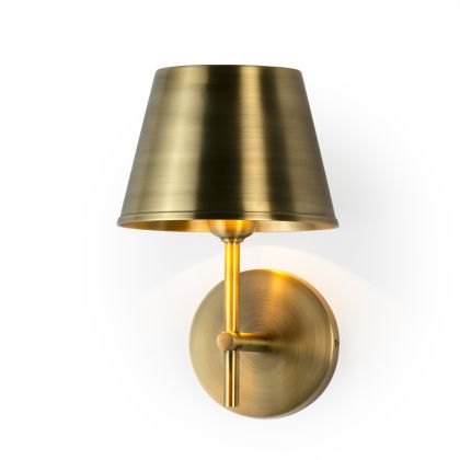 Wall Lamp 18x18x26 Brass -- Golden