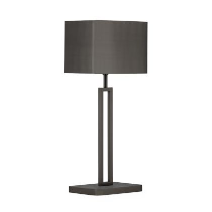 Table Lamp with lampshade 24x15x55 Brass -- Lead