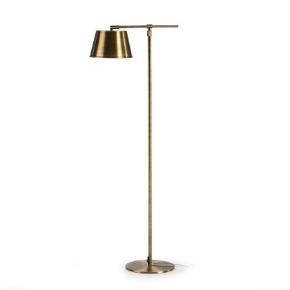 Floor Lamp 42x23x149 Golden Metal