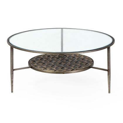 Mesa de Centro Estilo Art Decó, 42 Cm