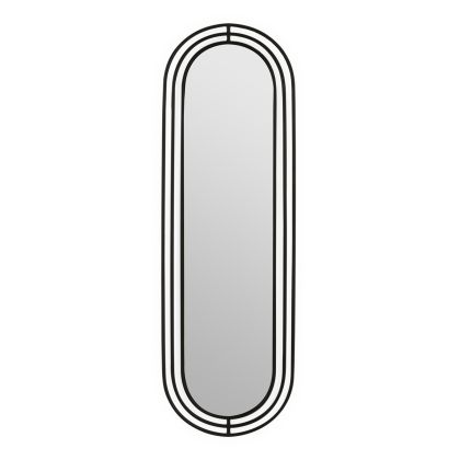 Espejo 46x1,27x150 Espejo/Metal -- Negro