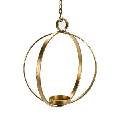 Candle holder 34x34x41 Gold Metal