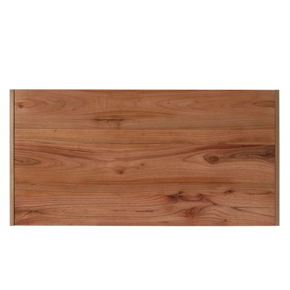 Headboard 190x3x90 Natural Wood/Gold Metal