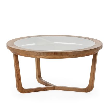 Mesa de Centro 80x80x40 Madera de Cedro -- Natural Mesa de Centro 80x80x40 Madera de Cedro -- Natural