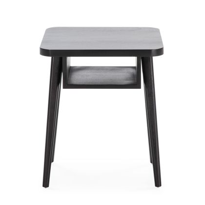 Mesita de Noche 50x50x60 Madera -- Negro