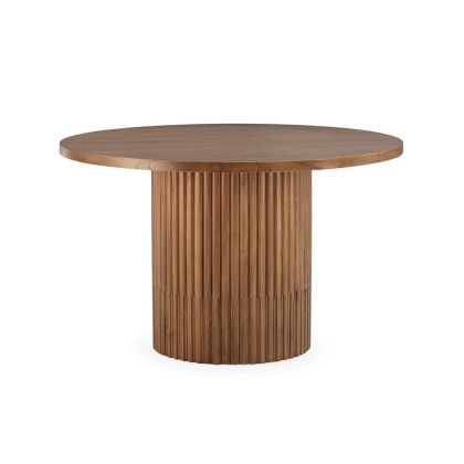 Mesa de Comedor en Madera de Cedro Natural.