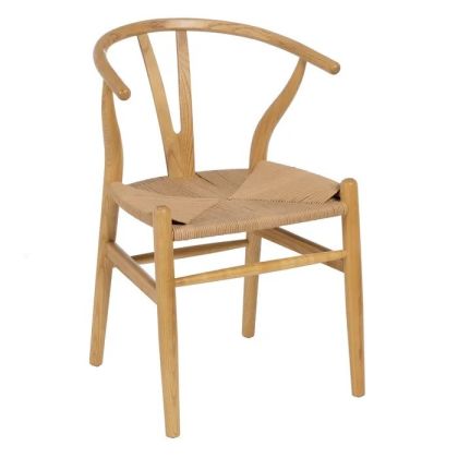Silla Estilo Tropical Natural, 56 Cm