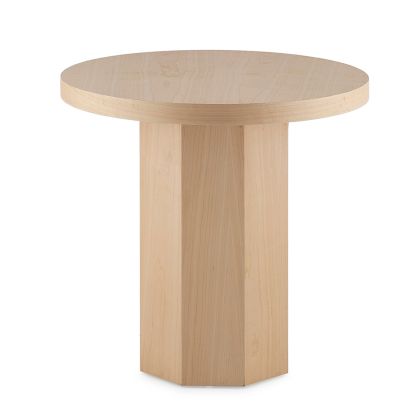 Side Table 60x60x60 Maple Wood -- Natural