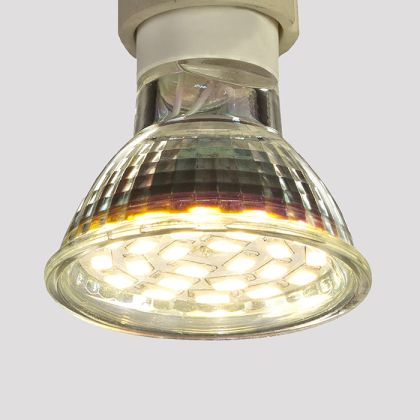 Light bulb 5.0x5.0x5.3 cm 24 leds 4W SMD GU10 3000K