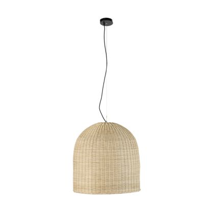 Ceiling Lamp 60x60x60 Rattan -- Natural