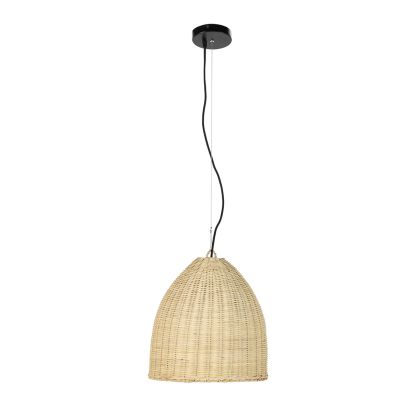 Ceiling Lamp 35x35x35 Rattan -- Natural