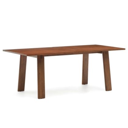 Extendable Oak Walnut Dining Table, 200/250 cm