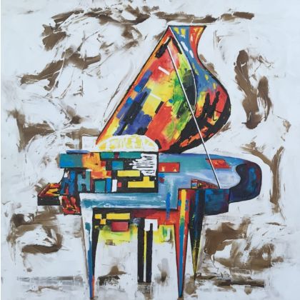 cuadro Plan piano 120cm