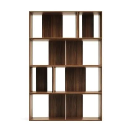 Estantería Modular Litto Chapa Nogal, 101 Cm