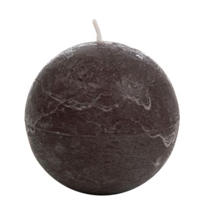 bola marrón. negra 